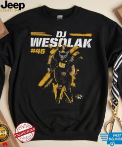 Missouri Tigers Football Dj Wesolak shirt