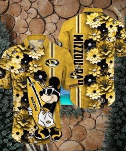Missouri Tigers Hawaiian Shirt Mickey Love Surfing Trending Summer Gift