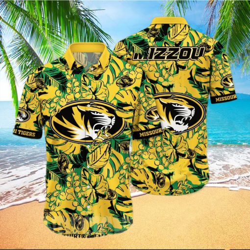 Missouri Tigers NCAA Floral All Over Printed Hawaiian Shirt