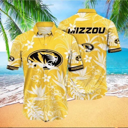 Missouri Tigers NCAA Floral Classic All Over Print Hawaiian Shirt