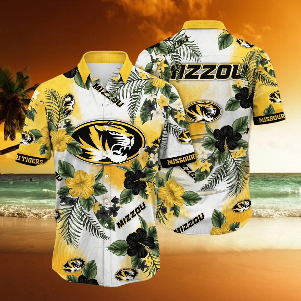 Short Sleeve Atlanta Braves Tropical Hawaiian Shirt Button Up - Trendy Aloha