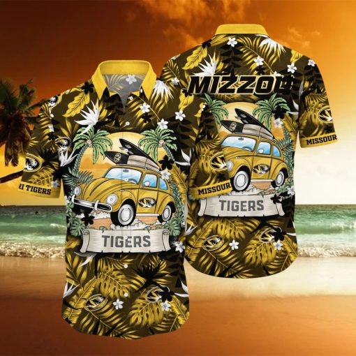 Missouri Tigers NCAA Hawaiian Shirt Sunglassestime Aloha Shirt