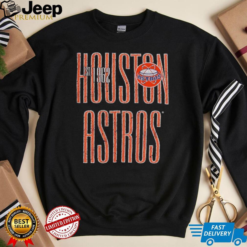 Mitchell & Ness Houston Astros Black OG 2.0 T Shirt - teejeep