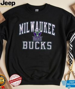 Mitchell & Ness Milwaukee Bucks Purple Kill the Clock T Shirt