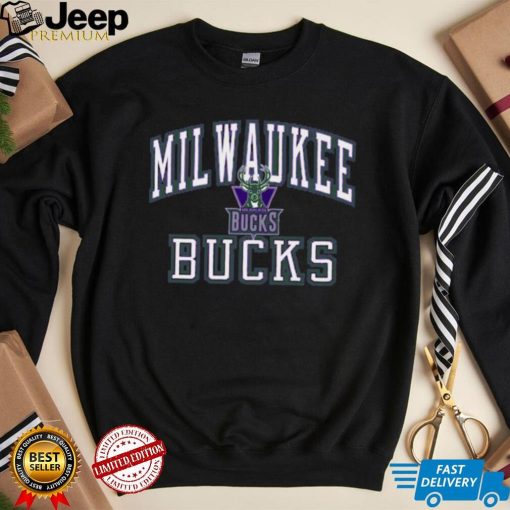 Mitchell & Ness Milwaukee Bucks Purple Kill the Clock T Shirt