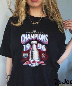 Mitchell and Ness Colorado Avalanche Stanley Cup Champions 1996 retro shirt