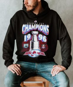 Mitchell and Ness Colorado Avalanche Stanley Cup Champions 1996 retro shirt