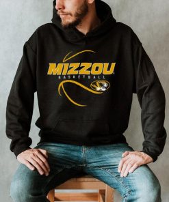 Mizzou Tigers Youth Black Basketball T Shirt