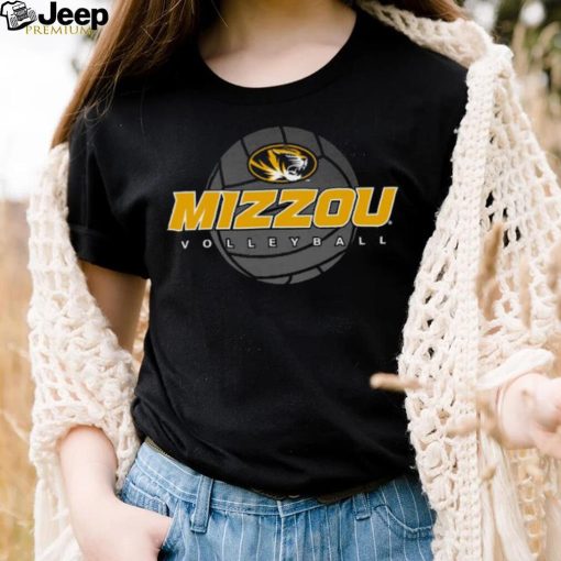 Mizzou Volleyball Black Crew Neck T Shirt