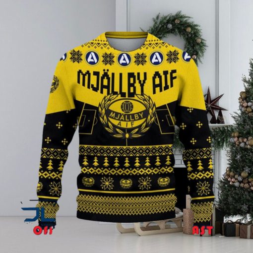 Mjällby AIF Allsvenskan Sweden Ugly Sweater Christmas