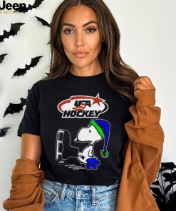 Snoopy USA Hockey Team Captain Shirt