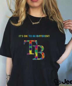 Mlb 2023 Tampa Bay Rays Autism It’s Ok To Be Different Shirt