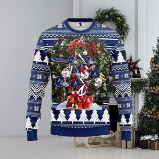 Mlb Atlanta Braves Custom Ugly Christmas Sweater