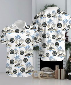 Mls Philadelphia Union Coconut Tree Hawaiian Shirt