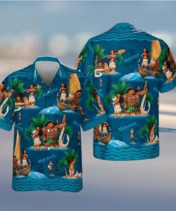 Moana And Maui Hawaiian Shirt