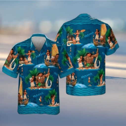 Moana And Maui Hawaiian Shirt