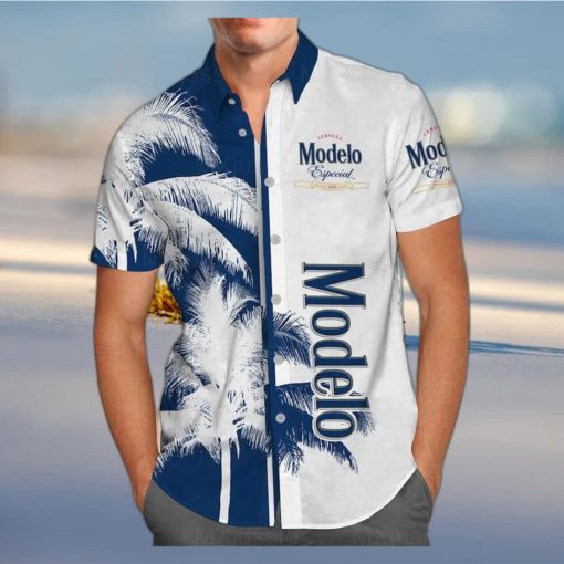 Modelo Beer Hawaiian Shirt Summer Gift For Friend