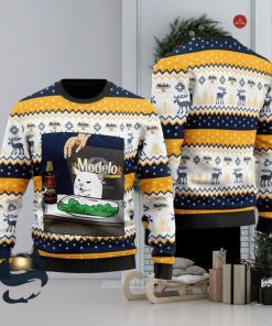 Modelo Negra Cat Meme Christmas Ugly Sweater