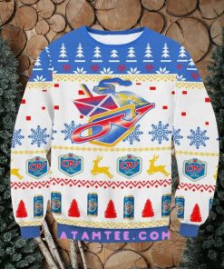 Molson Old Vienna Beer Ugly Christmas Sweater
