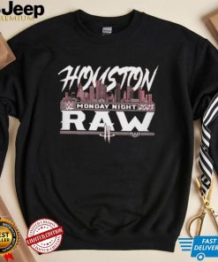 Monday Night Raw x Houston Rockets Tri Blend T Shirt