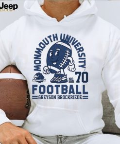 Monmouth NCAA Football Greyson Brockriede T Shirt