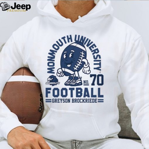 Monmouth NCAA Football Greyson Brockriede T Shirt