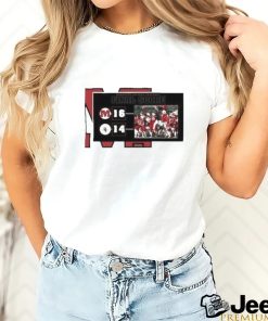 Monmouth Wins 16 14 Lake Forest 2023 Monmouth College Football Final Score Shirt