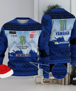 Monster Energy Yamaha MotoGP Racing Moto Ugly Christmas Sweater For Men And Women