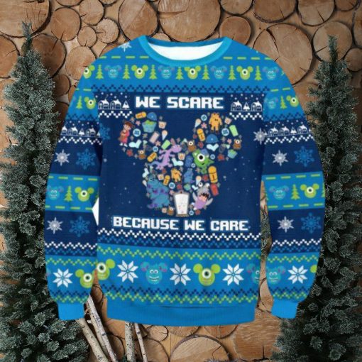 Monster Inc. Ugly Sweater Christmas Gift For Men And Women