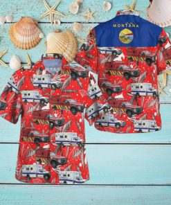 Montana Bigfork Fire Department Hawaiian Shirt