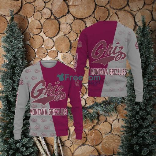 Montana Grizzlies Sports American Football Ugly Christmas Sweater Gift For Men And Women