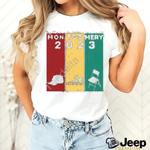 Montgomery 2023 Flag Sweatshirt Sweet Milk & Porridge Llc Merch   Long Sleeve T Shirt