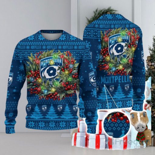 Montpellier Herault Rugby Ugly Christmas Sweater Gift Ideas For Fans