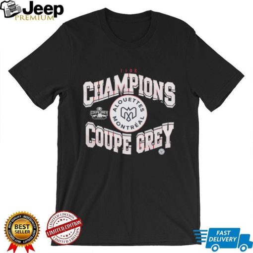 Montreal Alouettes logo Champion couple grey Classic T shirt