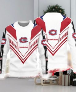 Montreal Canadiens Basic Knitted Ugly Christmas Sweater AOP Gift For Men And Women