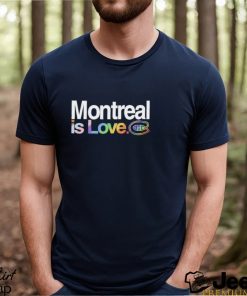 Montreal Canadiens Is Love City Pride Shirt