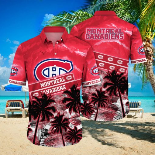 Montreal Canadiens NHL Hawaiian Shirt Vacationtime Aloha Shirt