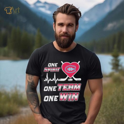 Montreal Canadiens One Spirit One Team One Win Shirt