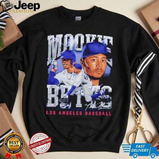 Mookie Betts Los Angeles D Vintage Baseball Shirt