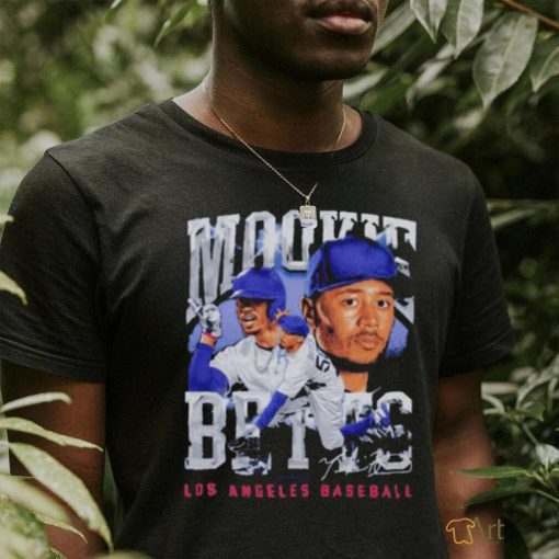 Mookie Betts Los Angeles D Vintage Signature Shirt