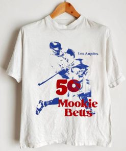 Mookie Betts Los Angeles Dodgers retro shirt