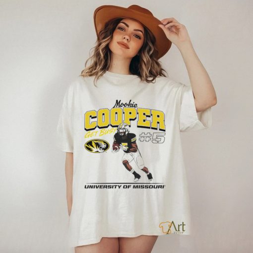 Mookie Cooper Missouri Tigers football NCAA Football Caricature shirt