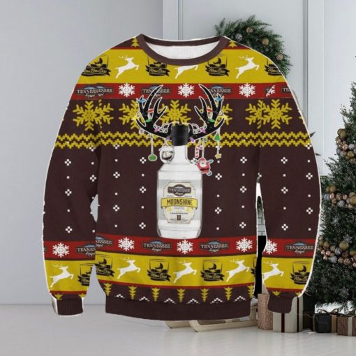 Moonshine 3D Ugly Christmas Sweater Christmas Gift