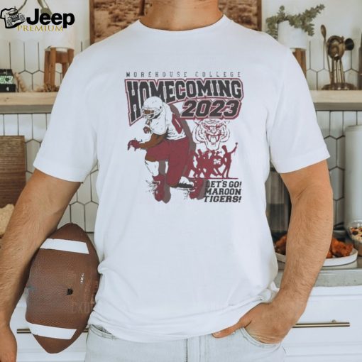 Morehouse College Homecoming let’s go Maroon Tigers 2023 shirt