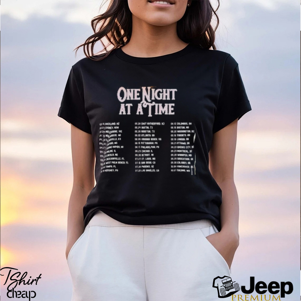 Get Morgan Wallen World Tour 2023 One Night At A Time Shirt For