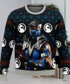 Mortal Kombat Sub Zero Ugly Christmas Sweater