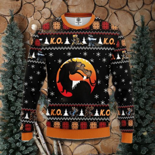 Mortal Kombat Ugly Christmas Sweater For Men Women