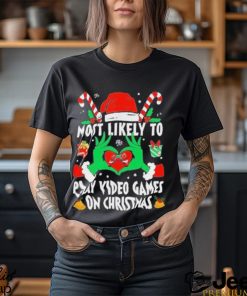 Most likely to Play video games on Christmas 2023 Shirt