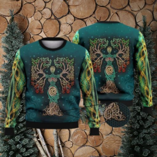 Mother Tree 3D Ugly Sweater Christmas Gift Sweater