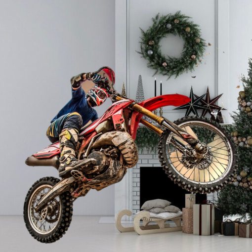 Motocross Customized Your Photo Ornament